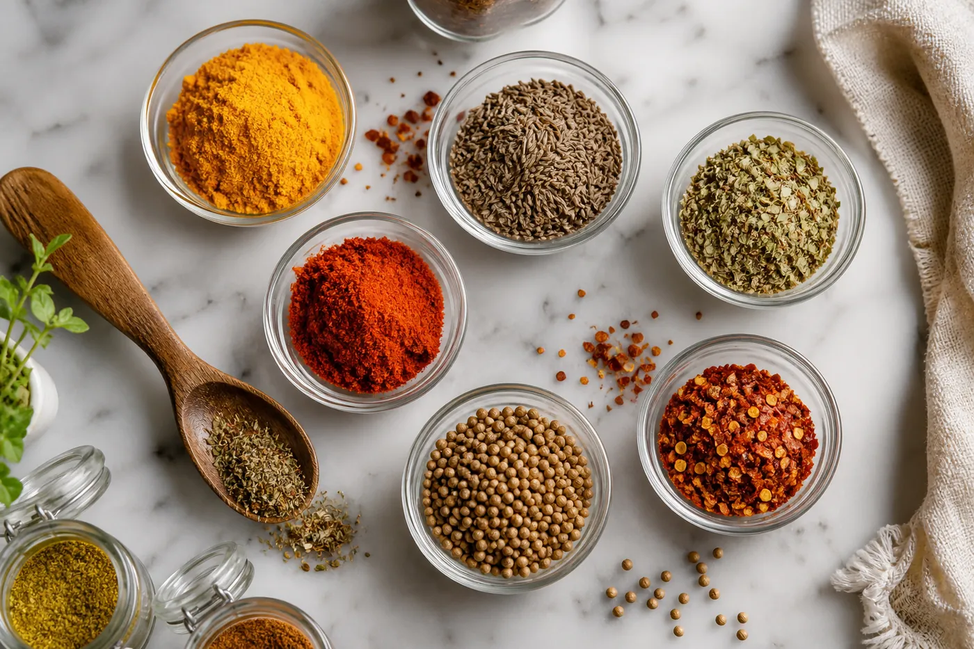 Assorted Cooking Spices